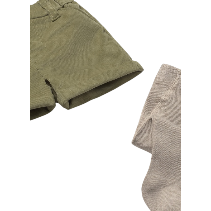 Conjunto 3 piezas recién nacido MAYORAL Color Aceituna