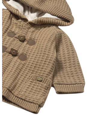 Cárdigan forrado tricot recién nacido MAYORAL 2