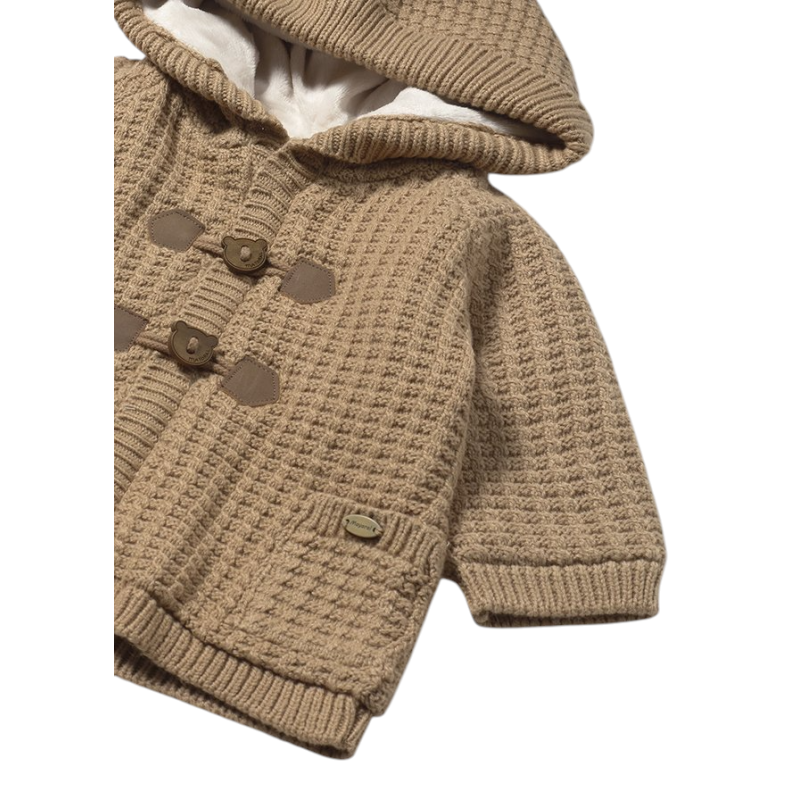Cárdigan forrado tricot recién nacido MAYORAL