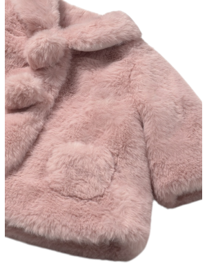 Abrigo pelo recién nacida MAYORAL Color Pétalo 2