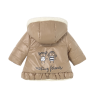 Chaquetón reversible recién nacida MAYORAL Cacahuete
