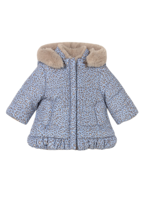 Chaquetón reversible recién nacida MAYORAL Dream Blue