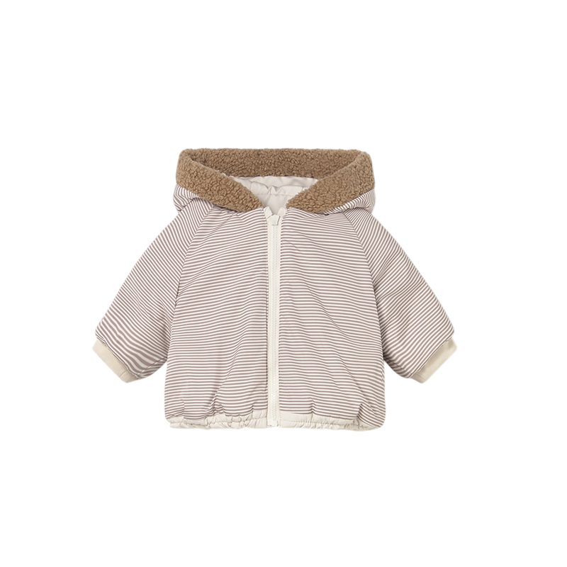 Chaquetón reversible recién nacido MAYORAL Cerámica