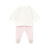 Conjunto polaina y sudadera recién nacida MAYORAL Rosa