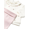 Conjunto polaina y sudadera recién nacida MAYORAL Rosa