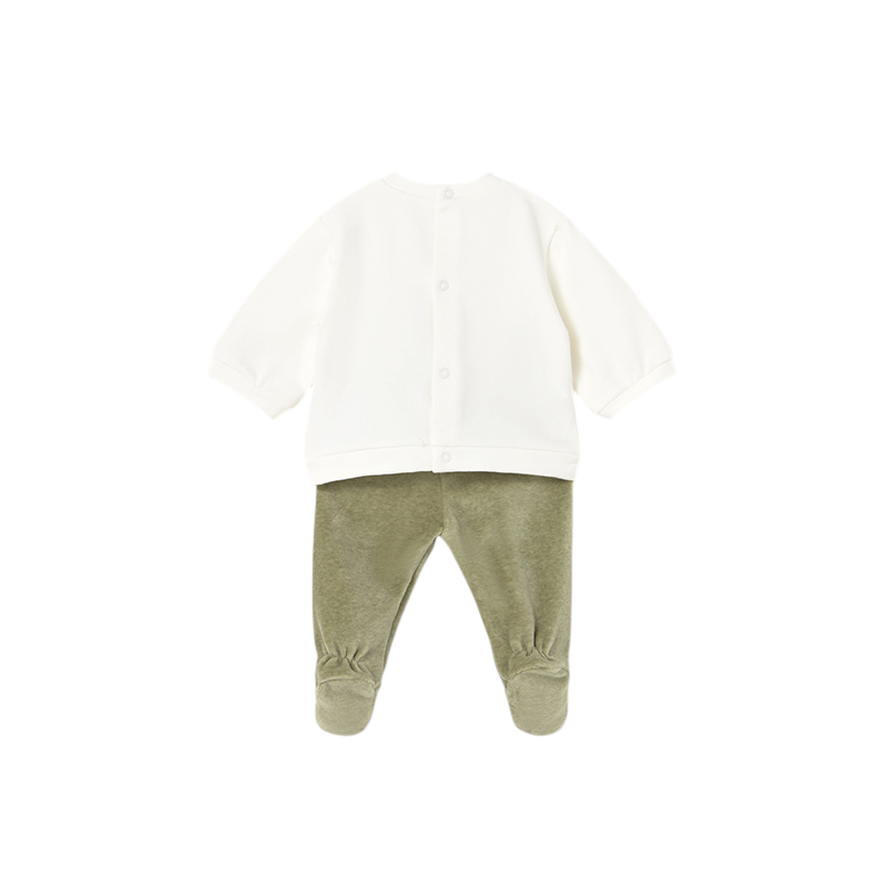 Conjunto polaina y sudadera recién nacida MAYORAL Basil