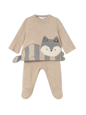 Conjunto polaina y jersey animalito recién nacida MAYORAL Cereal
