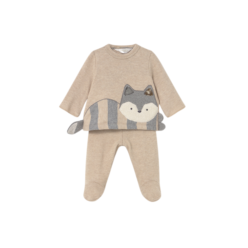 Conjunto polaina y jersey animalito recién nacida MAYORAL Cereal