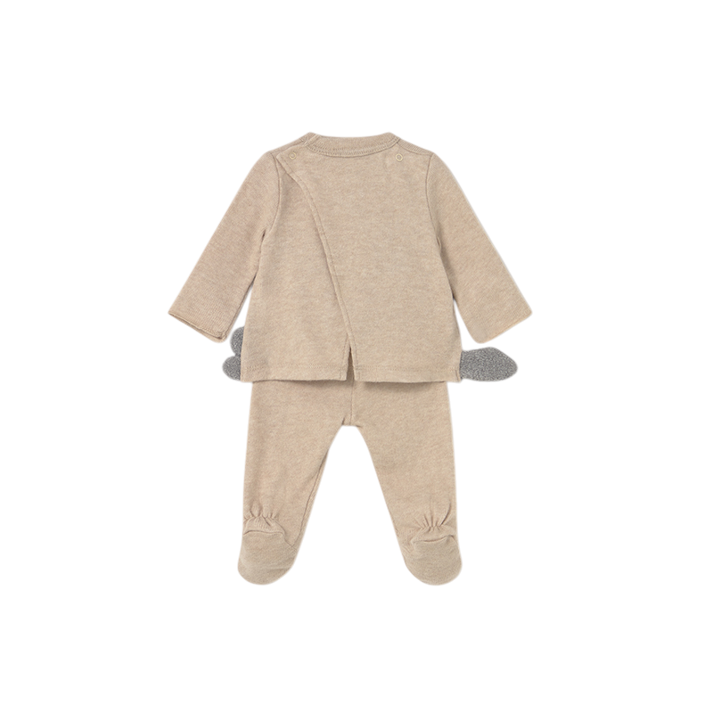 Conjunto polaina y jersey animalito recién nacida MAYORAL Cereal