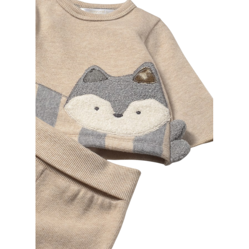 Conjunto polaina y jersey animalito recién nacida MAYORAL Cereal