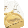 Conjunto 3 piezas polaina recién nacida MAYORAL Miel