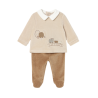 Conjunto polaina tundosado recién nacido MAYORAL Toffe