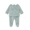 Conjunto polaina tundosado recién nacido MAYORAL Hielo