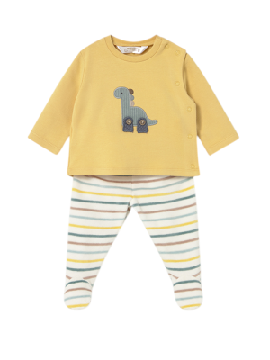 Conjunto polaina y sudadera recién nacido MAYORAL Miel