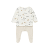 Conjunto polaina estampada recién nacido MAYORAL Milk