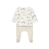 Conjunto polaina estampada recién nacido MAYORAL Milk