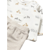 Conjunto polaina estampada recién nacido MAYORAL Milk