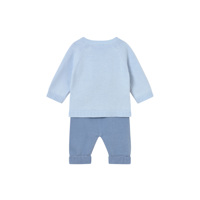 Conjunto pantalón y jersey tricot bebé MAYORAL Nube