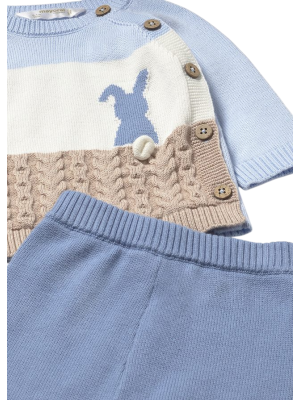 Conjunto pantalón y jersey tricot bebé MAYORAL Nube 2
