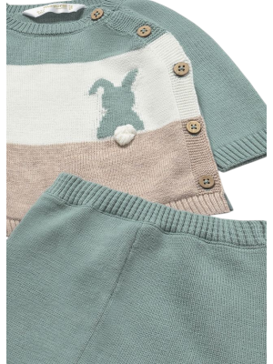 Conjunto pantalón y jersey tricot bebé MAYORAL Lluvia 2