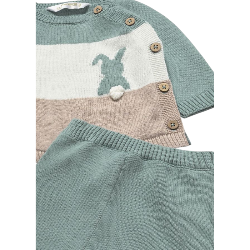 Conjunto pantalón y jersey tricot bebé MAYORAL Lluvia
