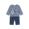 Conjunto pantalón y sudadera perrito bebé MAYORAL Blue bell