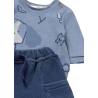 Conjunto pantalón y sudadera perrito bebé MAYORAL Blue bell