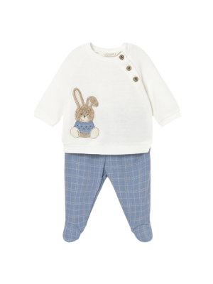 Conjunto polaina y jersey recién nacido MAYORAL Nube