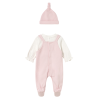 Pelele peto con gorro recién nacida MAYORAL Rosa