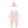 Pelele peto con gorro recién nacida MAYORAL Rosa