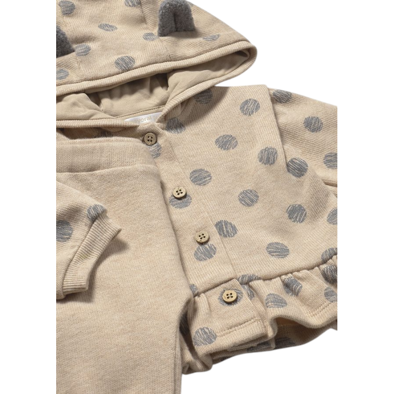 Chándal punto 3 piezas recién nacida MAYORAL