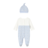 Pelele peto con gorro recién nacido MAYORAL Cielo