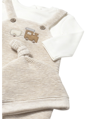 Pelele peto con gorro recién nacido MAYORAL Milk 2