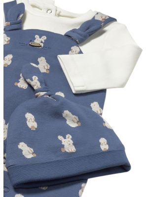 Pelele peto con gorro recién nacido MAYORAL Artico 2