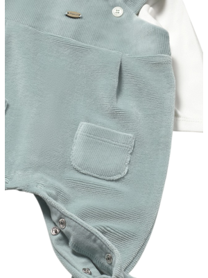 Pelele peto pana recién nacido MAYORAL Hielo 2