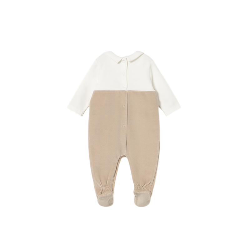 Pelele peto pana recién nacido MAYORAL Cereal