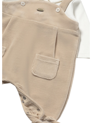 Pelele peto pana recién nacido MAYORAL Cereal 2