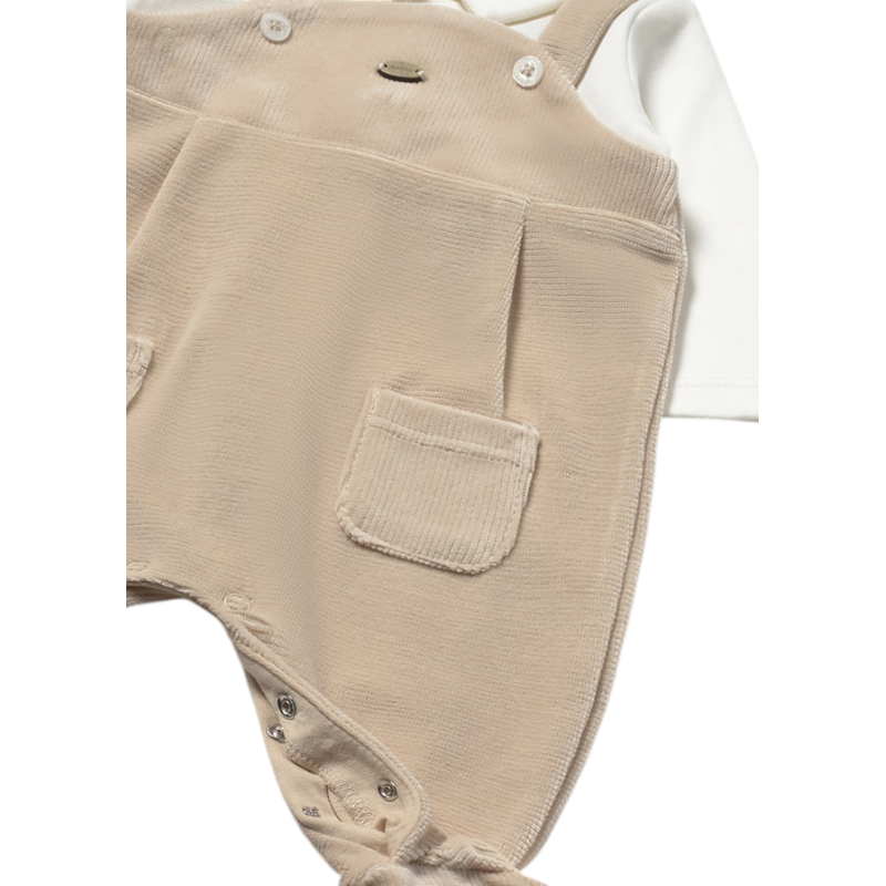 Pelele peto pana recién nacido MAYORAL Cereal