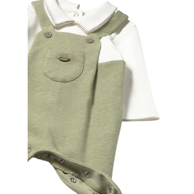 Pelele peto con cuello recién nacido MAYORAL Basil
