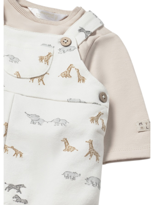 Conjunto peto estampado y camiseta Bebé MAYORAL Soja 2