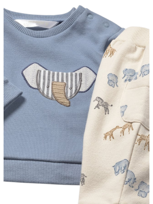 Conjunto 4 piezas animalitos recién nacido MAYORAL 2