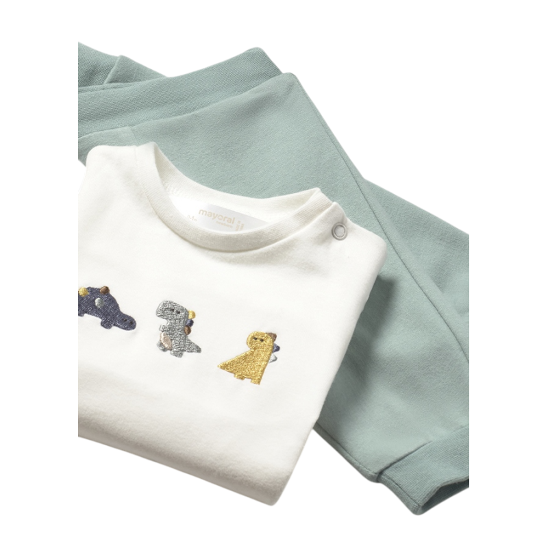 Chándal con camiseta recién nacido MAYORAL Hielo