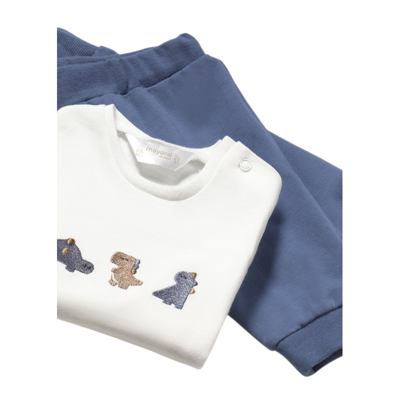 Chándal con camiseta recién nacido MAYORAL Ártico