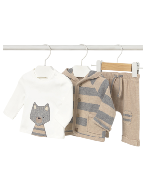 Chándal con camiseta recién nacido MAYORAL Cereal