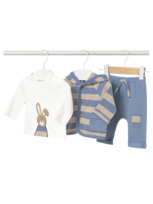 Chándal con camiseta recién nacido MAYORAL Nube