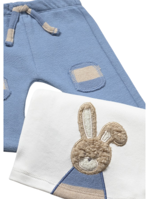 Chándal con camiseta recién nacido MAYORAL Nube 2