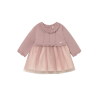 Vestido tricot y tul recién nacida MAYORAL Pétalo