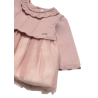 Vestido tricot y tul recién nacida MAYORAL Pétalo
