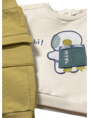 Conjunto 4 piezas recién nacido MAYORAL Rana 2