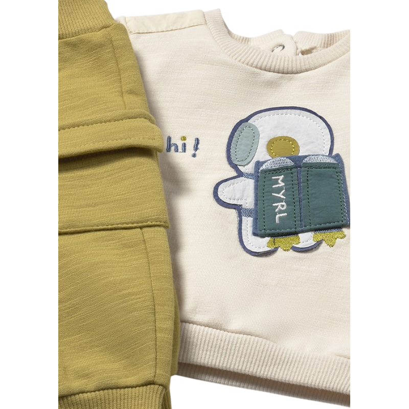 Conjunto 4 piezas recién nacido MAYORAL Rana